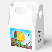 Tulpe im Garten Geschenkschachtel (Geöffnet)