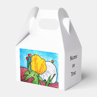 Tulpe im Garten Geschenkschachtel