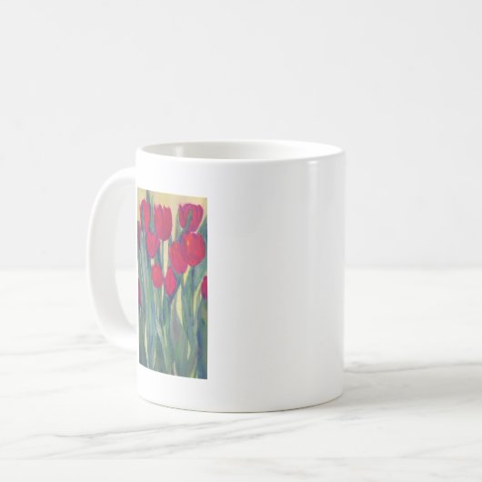 Tulpe Kaffeetasse (Vorderseite Links)