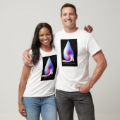 Tulpe, Kunst von den Gleichungen durch Parker T-Shirt (Unisex)