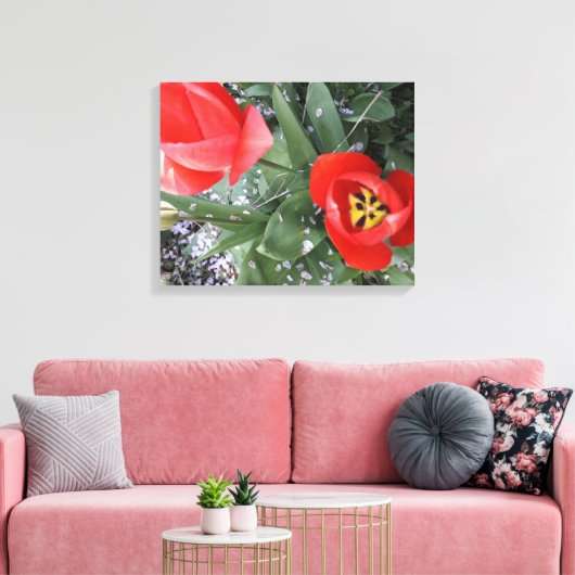 Tulpe Leinwanddruck (Insitu (Wohnzimmer))