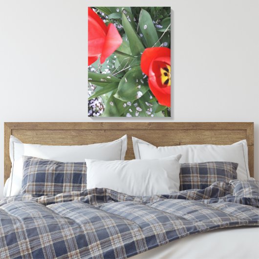 Tulpe Leinwanddruck (Insitu (Schlafzimmer))