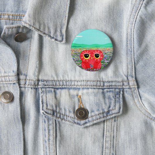 Tulpe-Liebe-Angelegenheit Button (Beispiel)