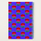 Tulpe Lila Notizblock (Rückseite)