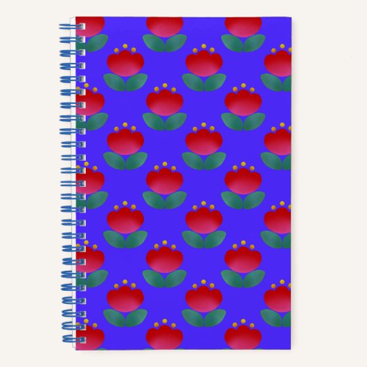 Tulpe Lila Notizblock (Vorderseite)