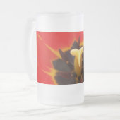Tulpe Mattglas Bierglas (Vorderseite Links)
