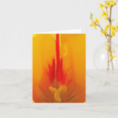 Tulpe Notecard Karte (Gelbe Blume)