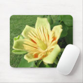 Tulpe-Pappel-Blüte Mousepad (Mit Mouse)