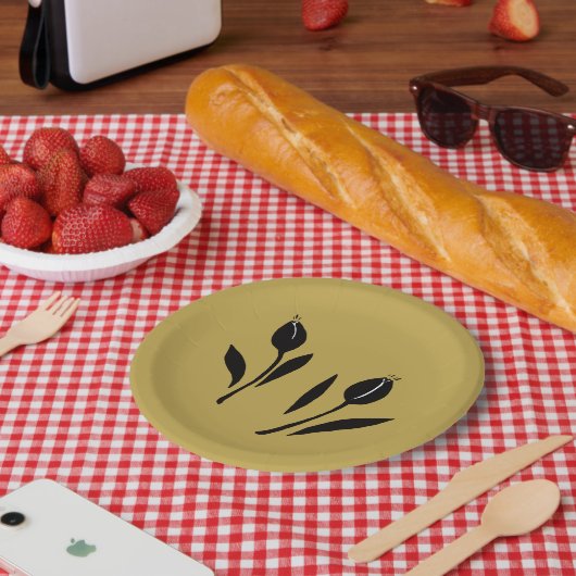Tulpe Pappteller (Picknick)