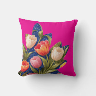 Tulpe Pink Kissen
