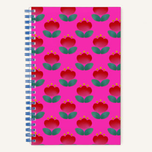 Tulpe Pink Notizblock