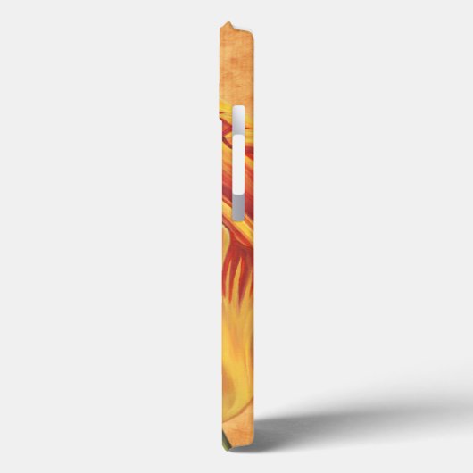 Tulpe-Power I Case-Mate iPhone Hülle (Rückseite / Links)