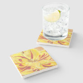 Tulpe-Power II Steinuntersetzer (Seitenansicht)