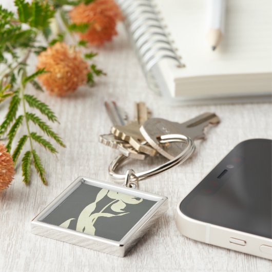 Tulpe Schlüsselanhänger (Seite)