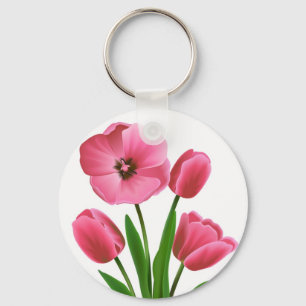 Tulpe Schlüsselanhänger
