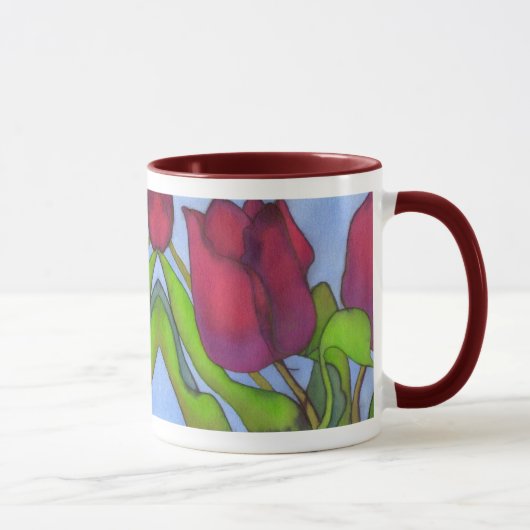 Tulpe-Tasse 2 Tasse (Rechts)