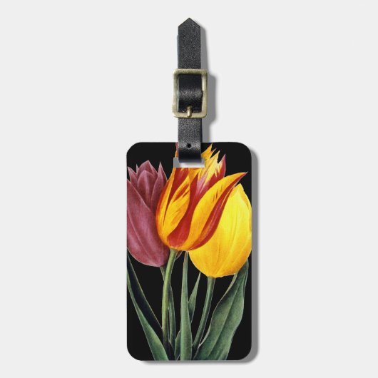 Tulpe (Tulipa Gesneriana) Gepäckanhänger (Vorderseite vertikal)