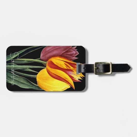 Tulpe (Tulipa Gesneriana) Gepäckanhänger (Vorderseite horizontal)