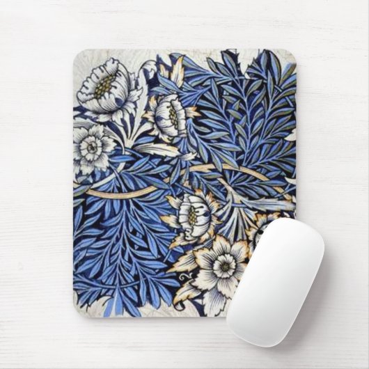 "Tulpe u. Weide" durch William Morris Mousepad (Mit Mouse)