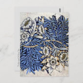 "Tulpe u. Weide" durch William Morris - Postkarte (Vorne/Hinten)