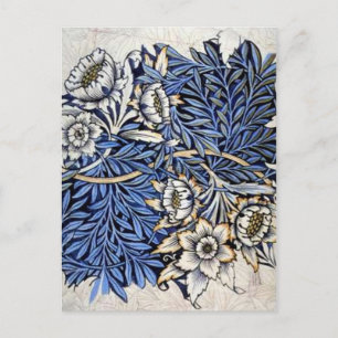 "Tulpe u. Weide" durch William Morris - Postkarte