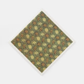Tulpe und Lilie, berühmtes Muster, Serviette (Ecke)