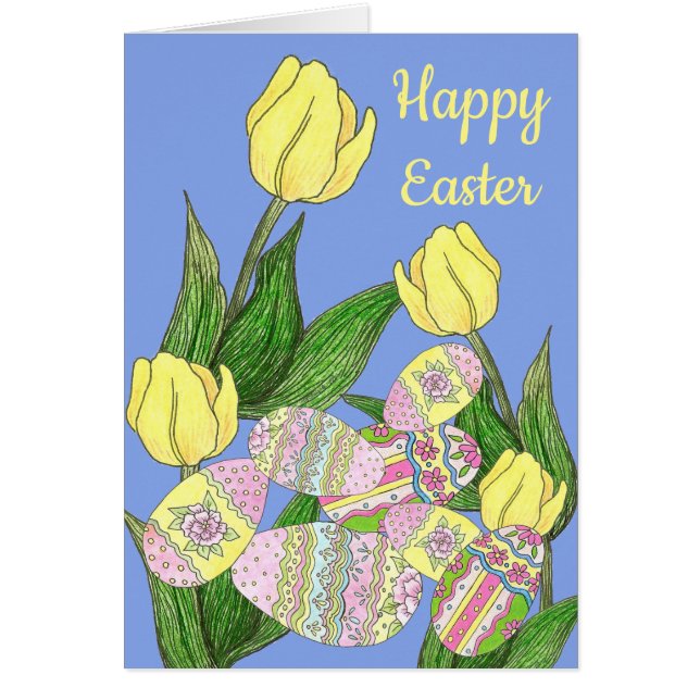 Tulpe und Ostereier (Vorne)