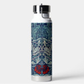 Tulpe und Rose, William Morris Trinkflasche (Links)