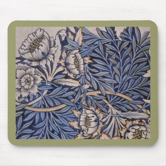 Tulpe und Weide durch William Morris Mousepad (Vorne)