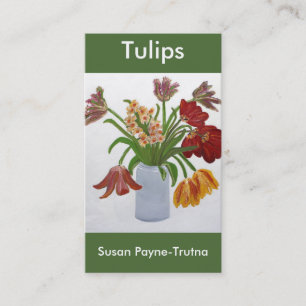 Tulpe-Visitenkarte: Susan Payne-Trutna Visitenkarte