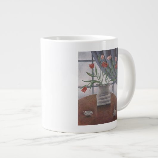 Tulpe-Vorhang höhlt 2002 Jumbo-Tasse (Vorderseite Rechts)