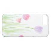 Tulpe-Wasserfarbe-Telefonkasten Case-Mate iPhone Hülle (Rückseite (Horizontal))