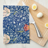 Tulpe, William Morris Geschirrtuch (Viertel Falte)