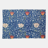 Tulpe, William Morris Geschirrtuch (Horizontal)