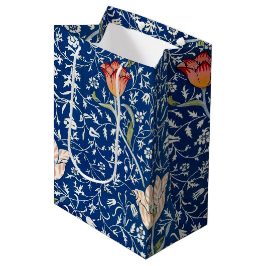 Tulpe, William Morris Mittlere Geschenktüte (Vorderseite Schrägansicht)