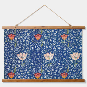 Tulpe, William Morris Wandteppich Mit Holzrahmen