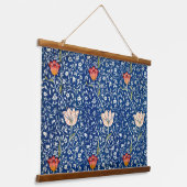 Tulpe, William Morris Wandteppich Mit Holzrahmen (Gewinkelt)
