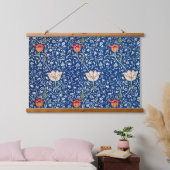 Tulpe, William Morris Wandteppich Mit Holzrahmen (Schlafzimmer)