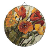 Tulpe-Zeit Dartscheibe (vorne)