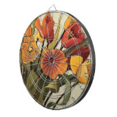 Tulpe-Zeit Dartscheibe (Vorderseite rechts)