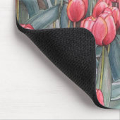 Tulpe-Zeit ursprüngliches MOUSEPAD (Ecke)
