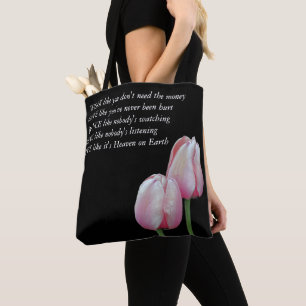 Tulpen Arbeit Liebe Tanz Leben Inspirierendes Zita Tasche