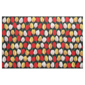 Tulpen auf Schwarz. Stoff (Fat Quarter (45,7 x 55,9 cm))