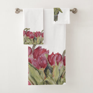 Tulpen badhandtuch set