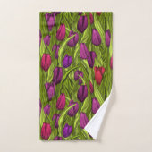 Tulpen Badhandtuch Set (Handtuch)