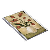 Tulpen BAG10-V2 in Red.tif Notizblock (Rechte Seite)