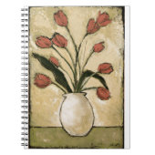 Tulpen BAG10-V2 in Red.tif Notizblock (Vorderseite)