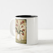 Tulpen BAG10-V2 in Red.tif Zweifarbige Tasse (Vorderseite Links)