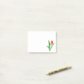 Tulpen | Blume Post-it Klebezettel (Auf Schreibtisch)