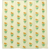 Tulpen Blumen Duschvorhang (Vorderseite)